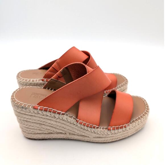 Nordstrom Rack Cressida Platform Wedge Espadrille Sandal Red Size US6M EU37 - Picture 3 of 12